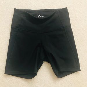 Old Navy Black Compression Shorts